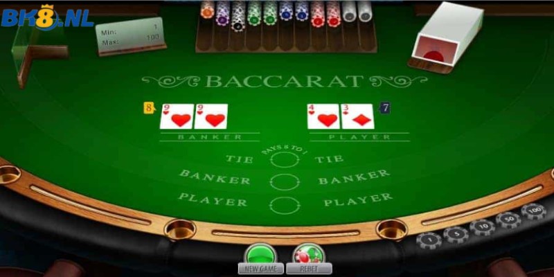 Chơi baccarat siêu dễ tại live casino BK8 